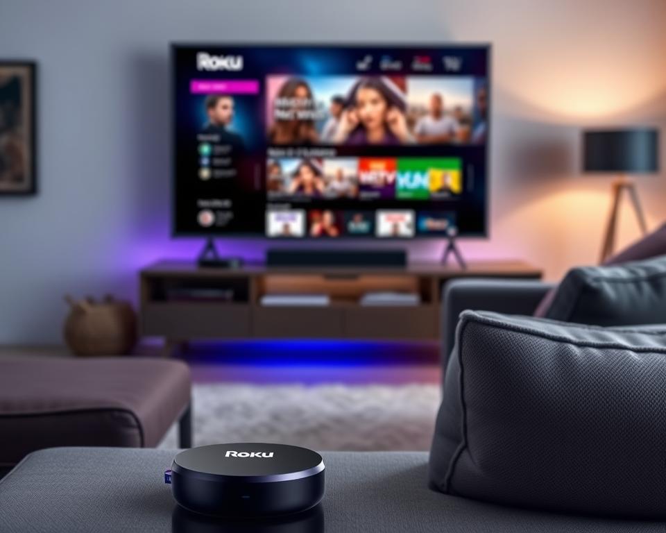 IPTV streaming on Roku device