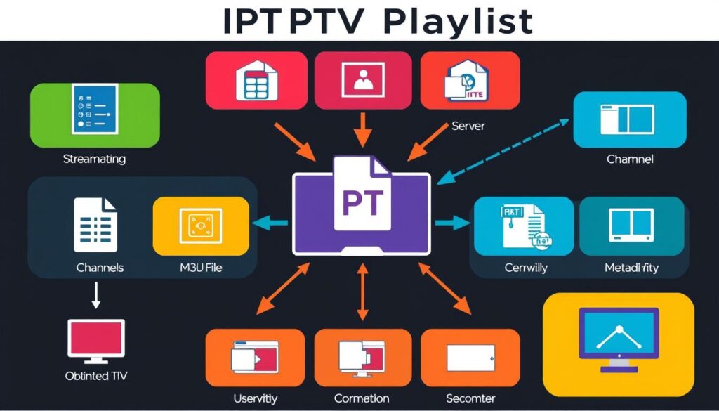 components of IPTV playlist